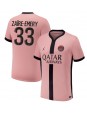 Paris Saint-Germain Warren Zaire-Emery #33 Ausweichtrikot 2024-25 Kurzarm